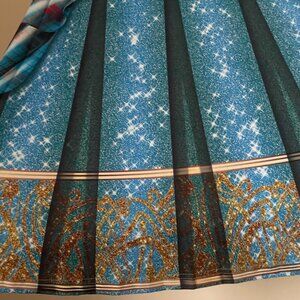 Kids Blue Fantasy Princess Costume Dress